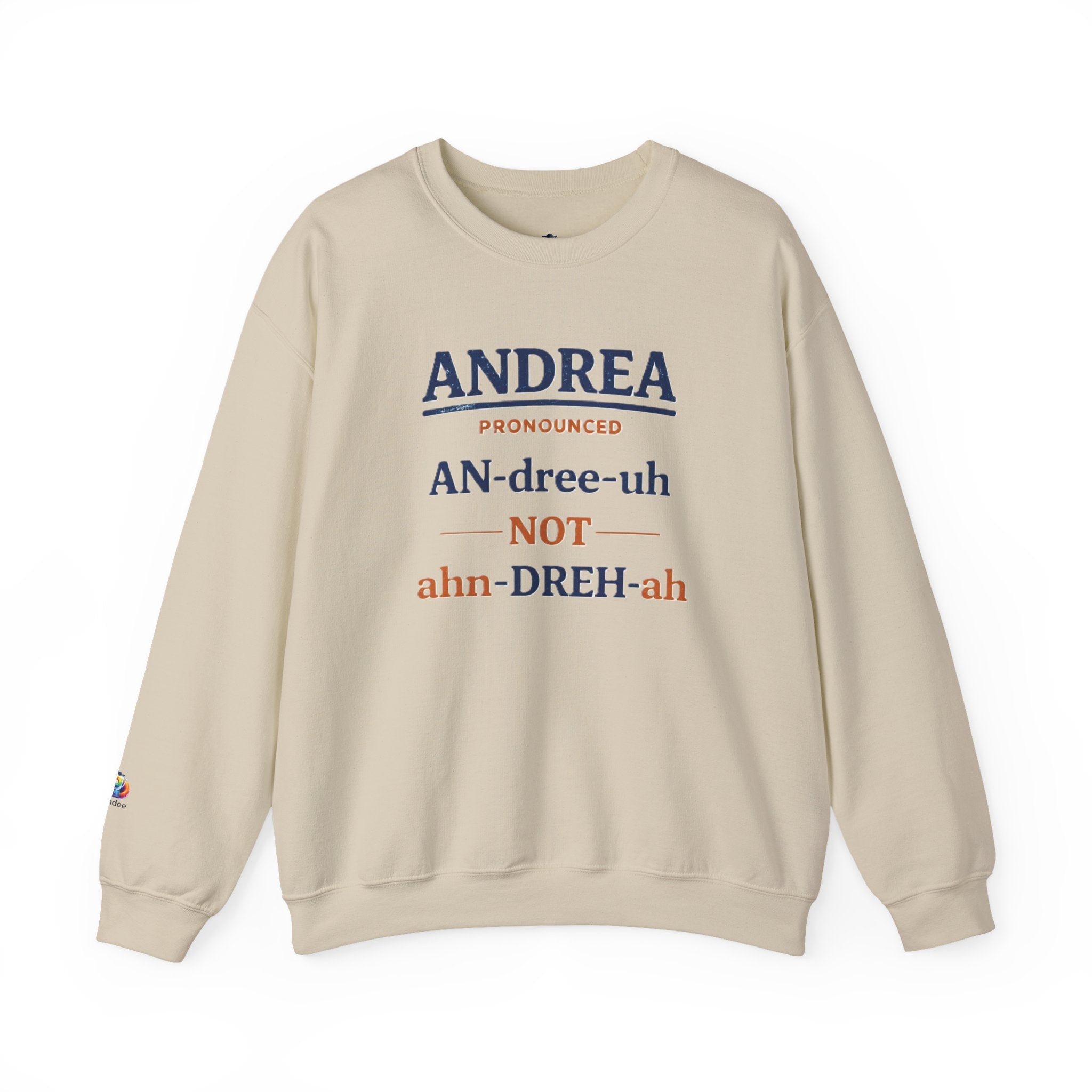 ANDREA (AN-DREE-UH) - Crewneck Sweatshirt