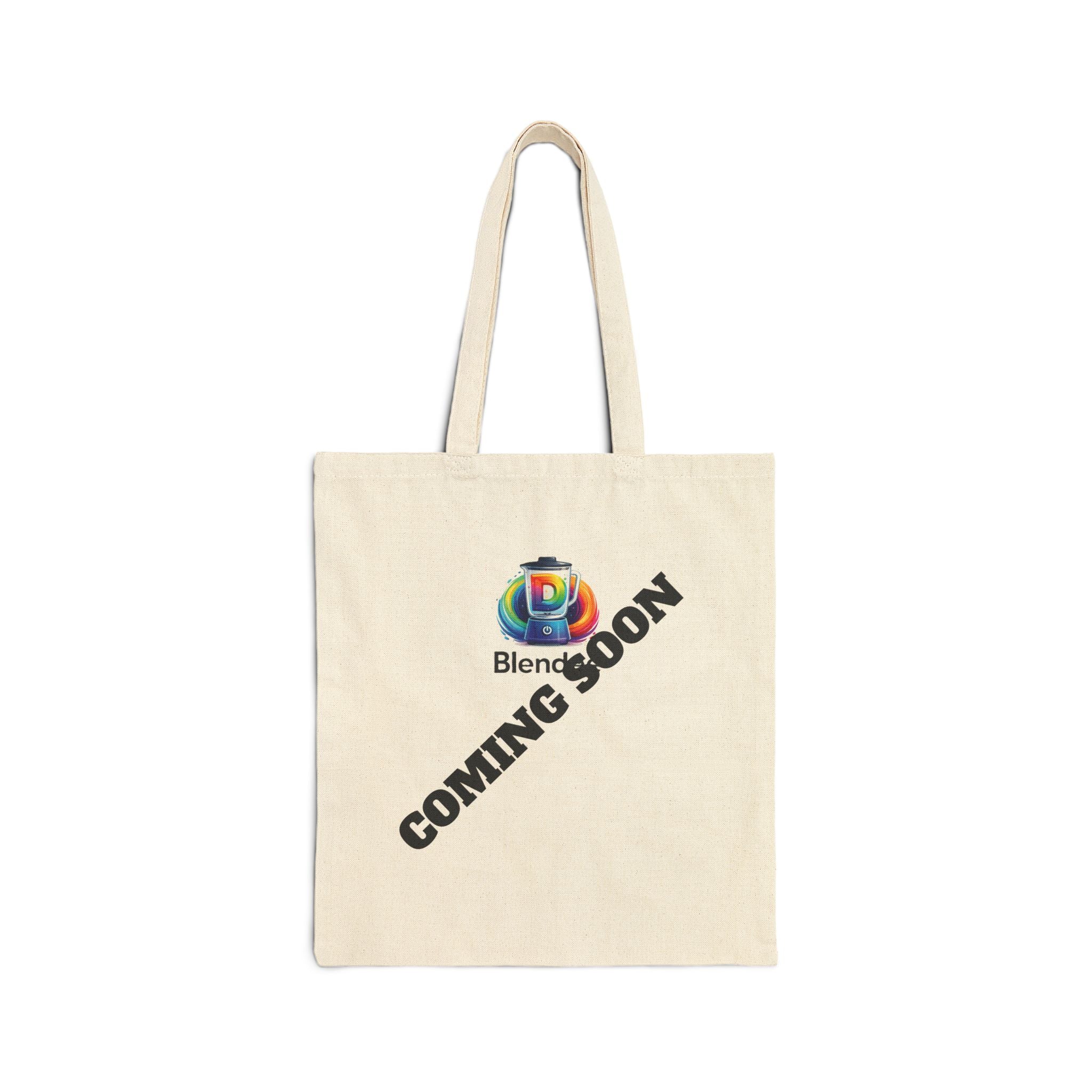 Tote Bag — Colorful Blendee Logo Canvas Tote