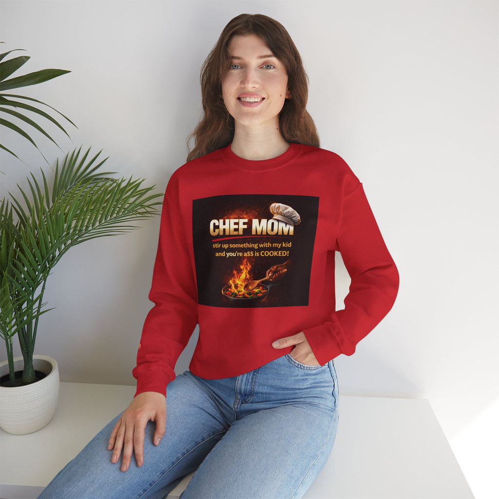 CHEF MOM Crewneck Sweatshirt (OS)