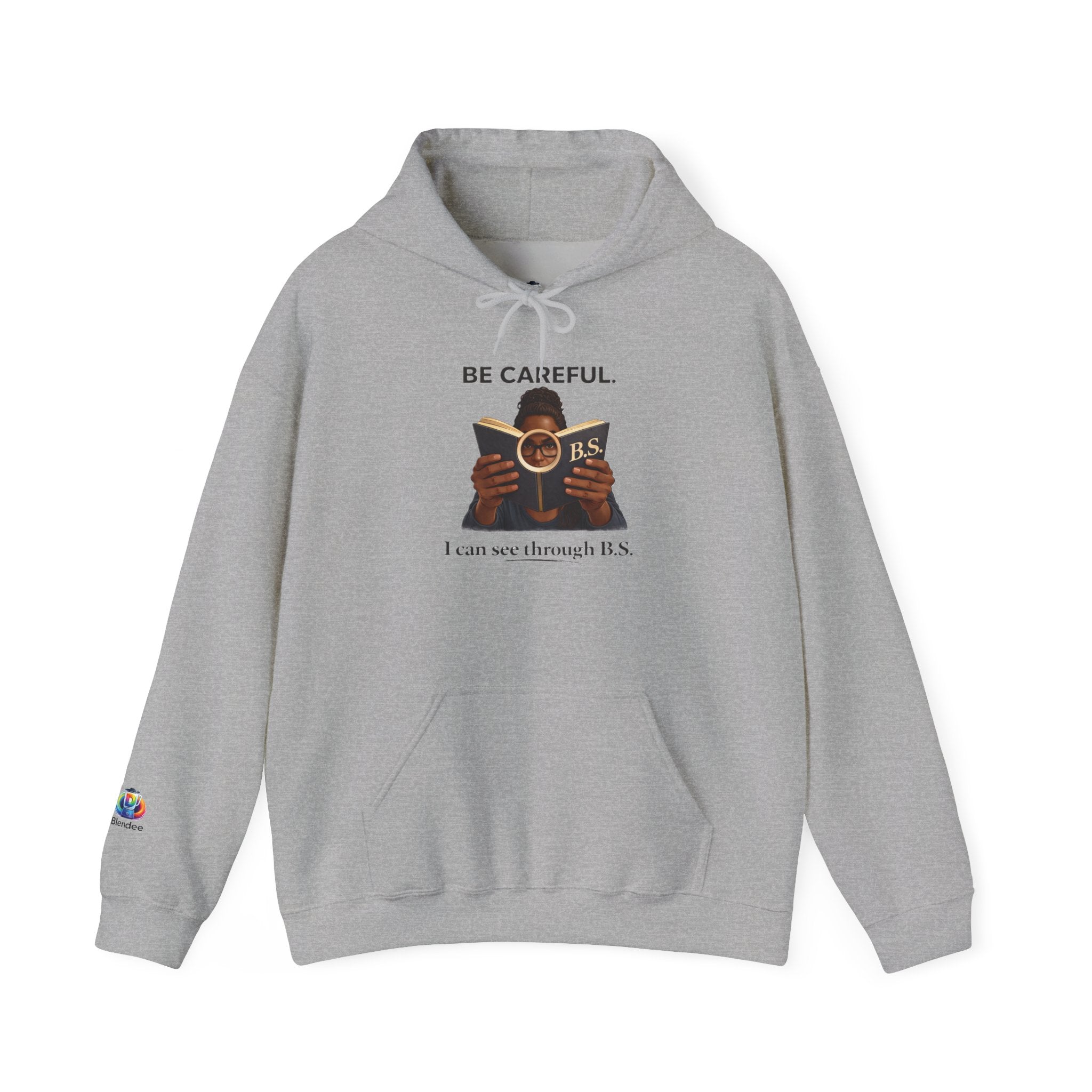 SEE THRU BS Hoodie - (OS) bw