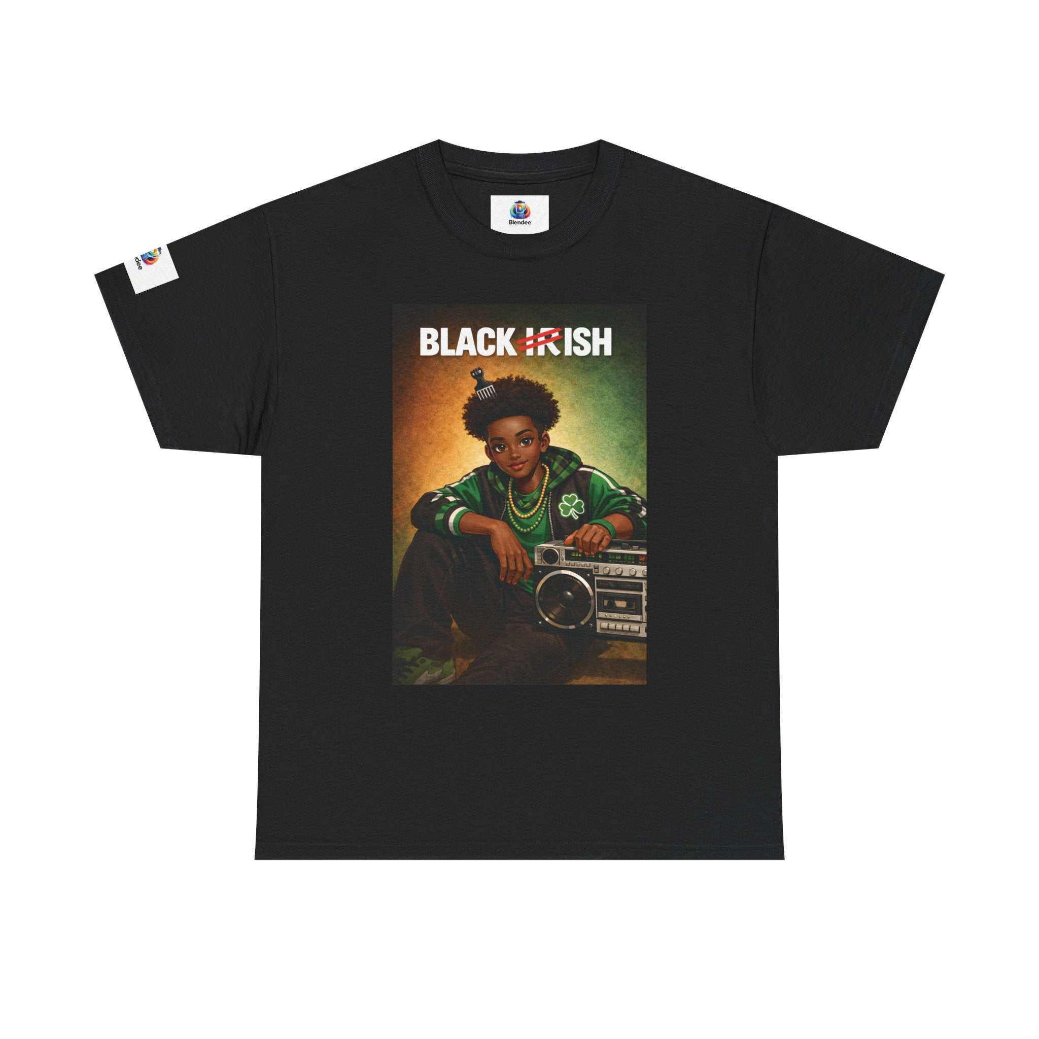 St Patrick's Day - T-shirt (Blackish) M