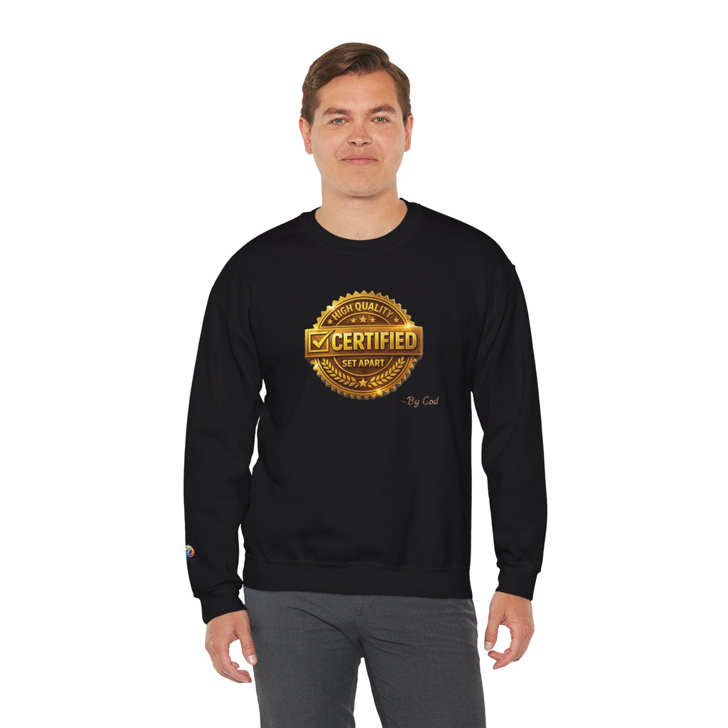 CERTIFIED BY GOD Crewneck Sweatshirt