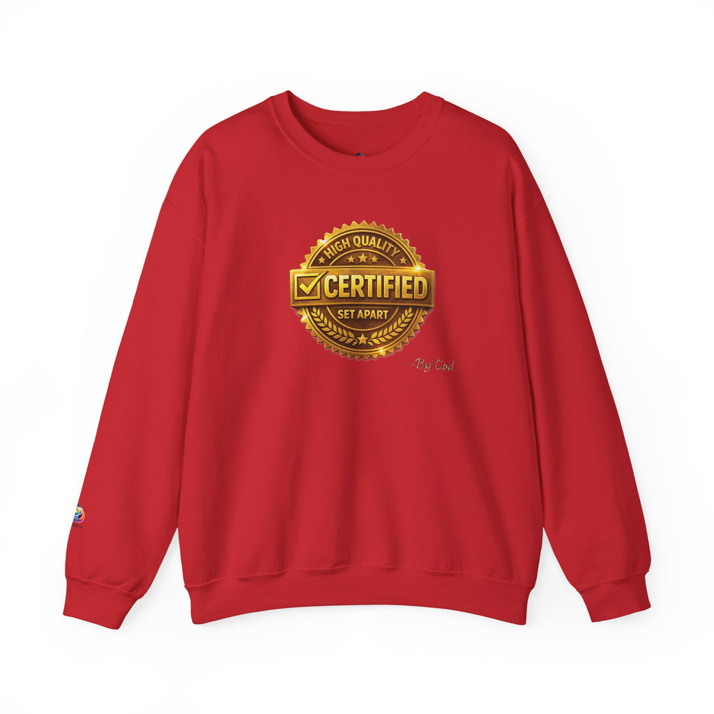 CERTIFIED BY GOD Crewneck Sweatshirt