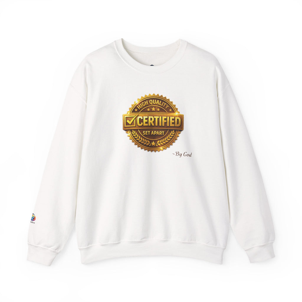 CERTIFIED BY GOD Crewneck Sweatshirt