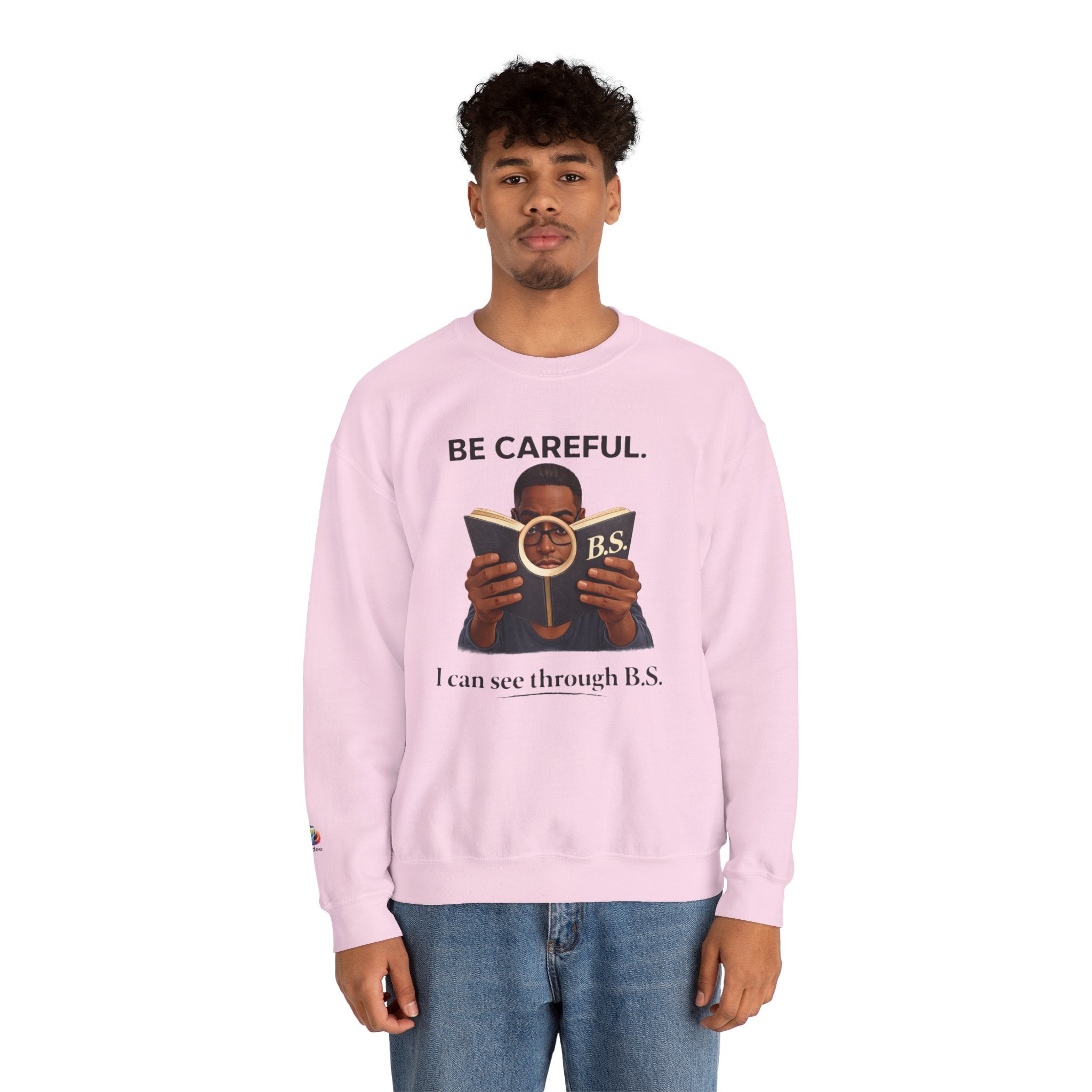 SEE THRU THE BS Crewneck Sweatshirt (OS) bm