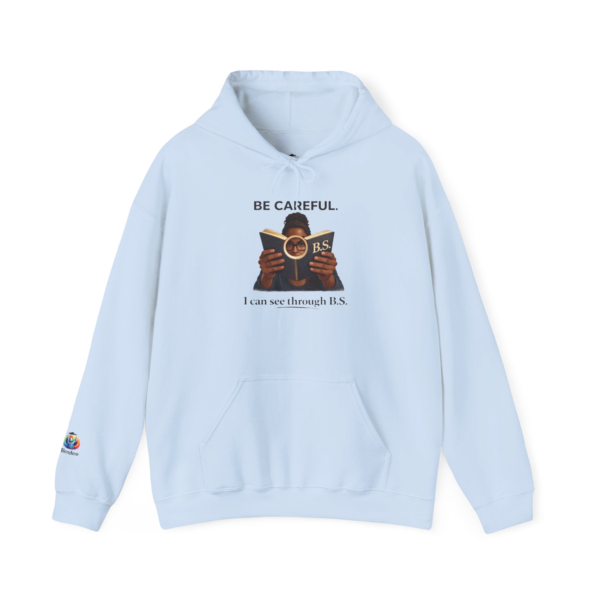 SEE THRU BS Hoodie - (OS) bw