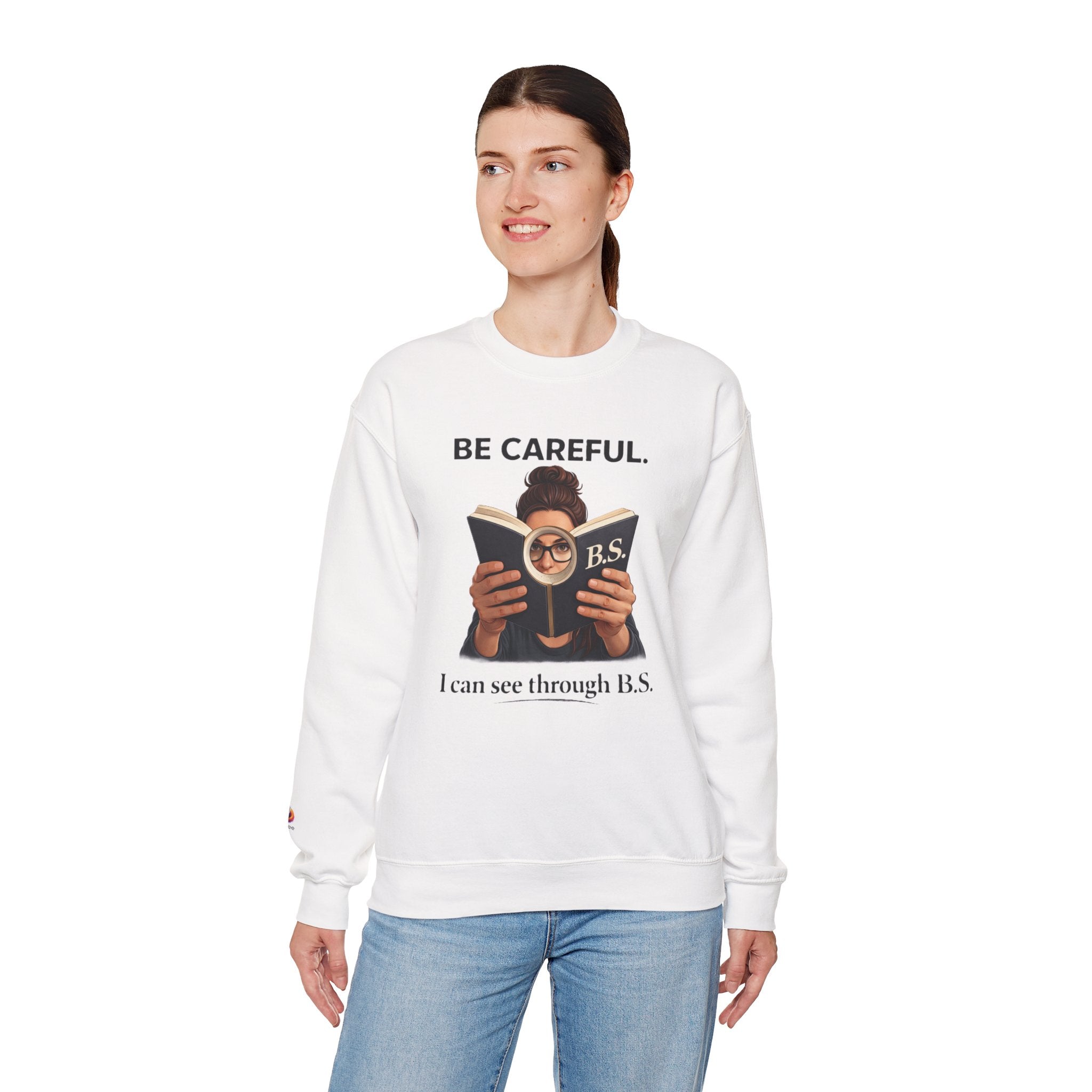 SEE THRU THE BS Crewneck Sweatshirt (OS) ww