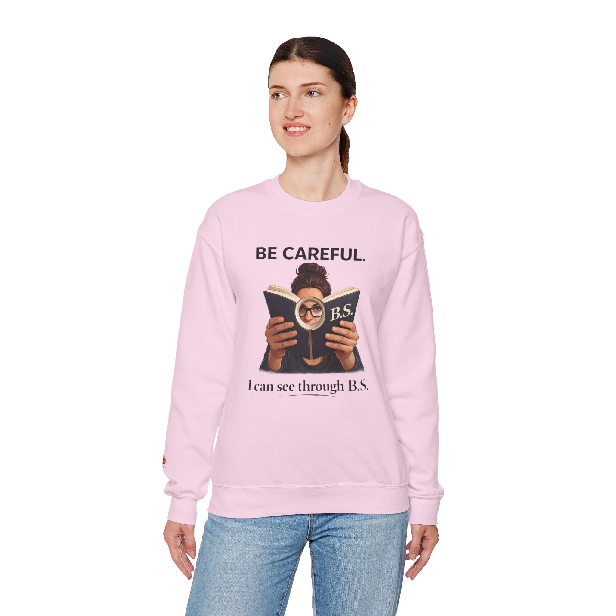 SEE THRU THE BS Crewneck Sweatshirt (OS) ww