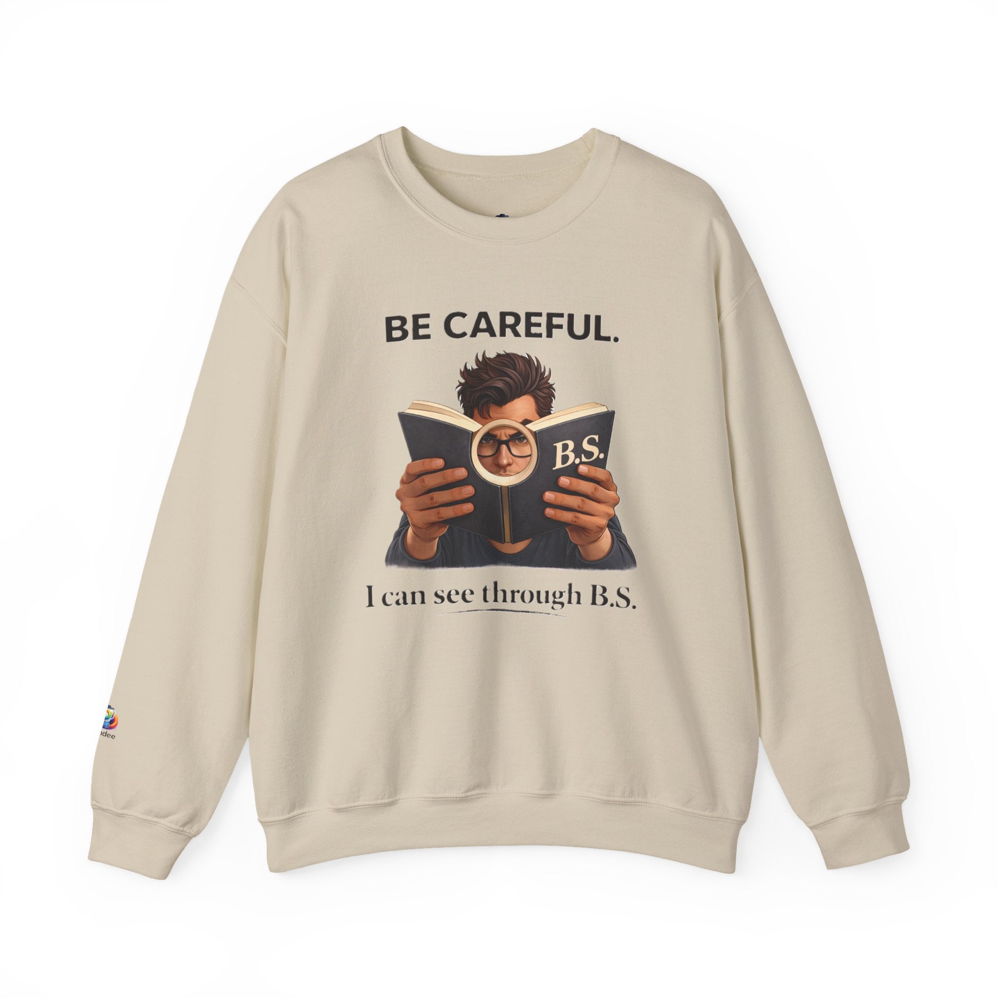 SEE THRU THE BS Crewneck Sweatshirt (OS) wm