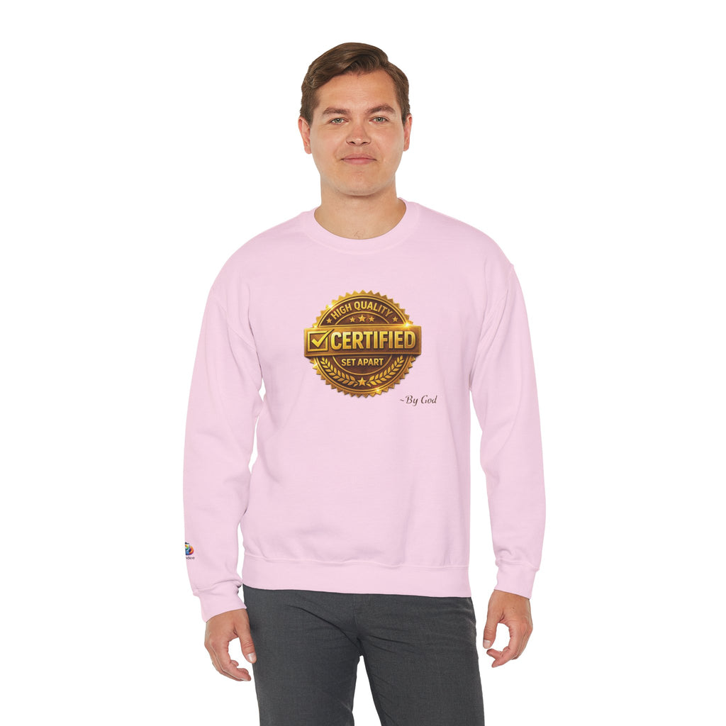 CERTIFIED BY GOD Crewneck Sweatshirt