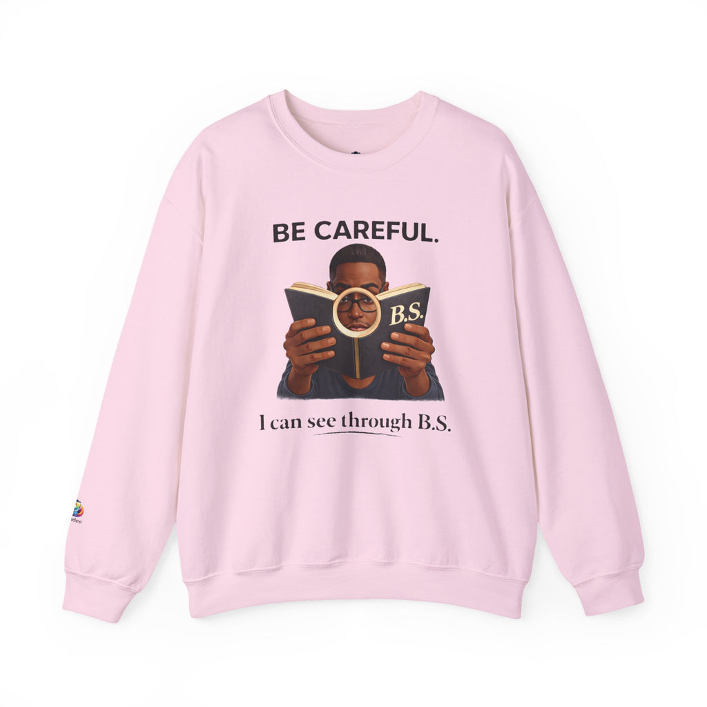 SEE THRU THE BS Crewneck Sweatshirt (OS) bm