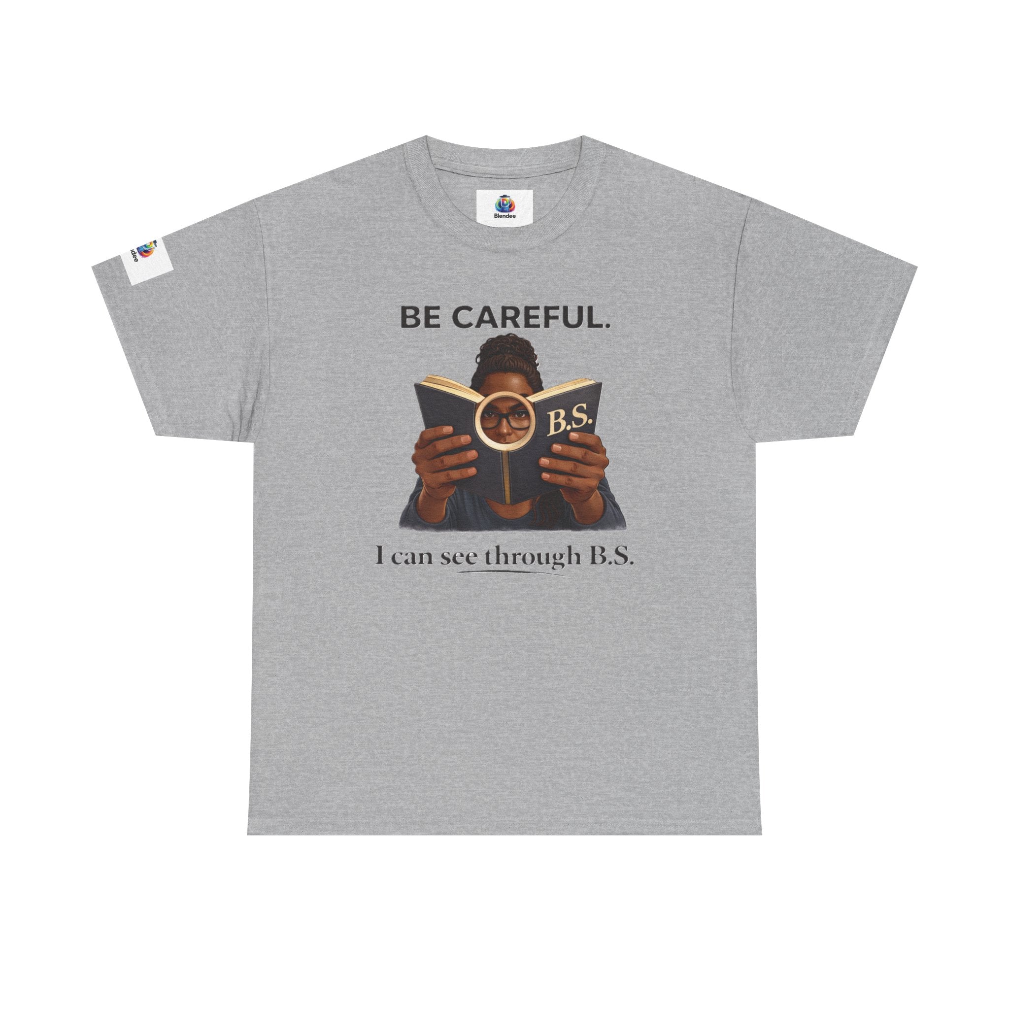 SEE THRU BS - T-Shirt (OS) bw