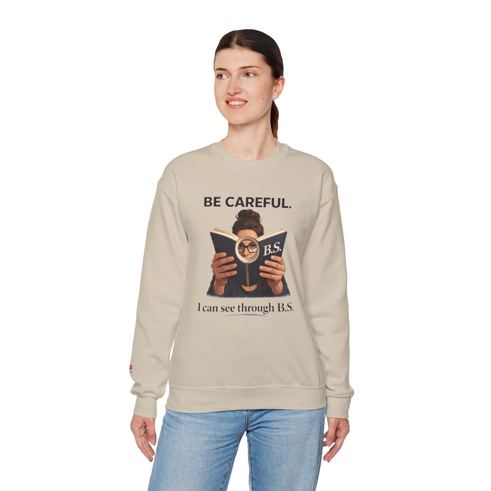SEE THRU THE BS Crewneck Sweatshirt (OS) ww