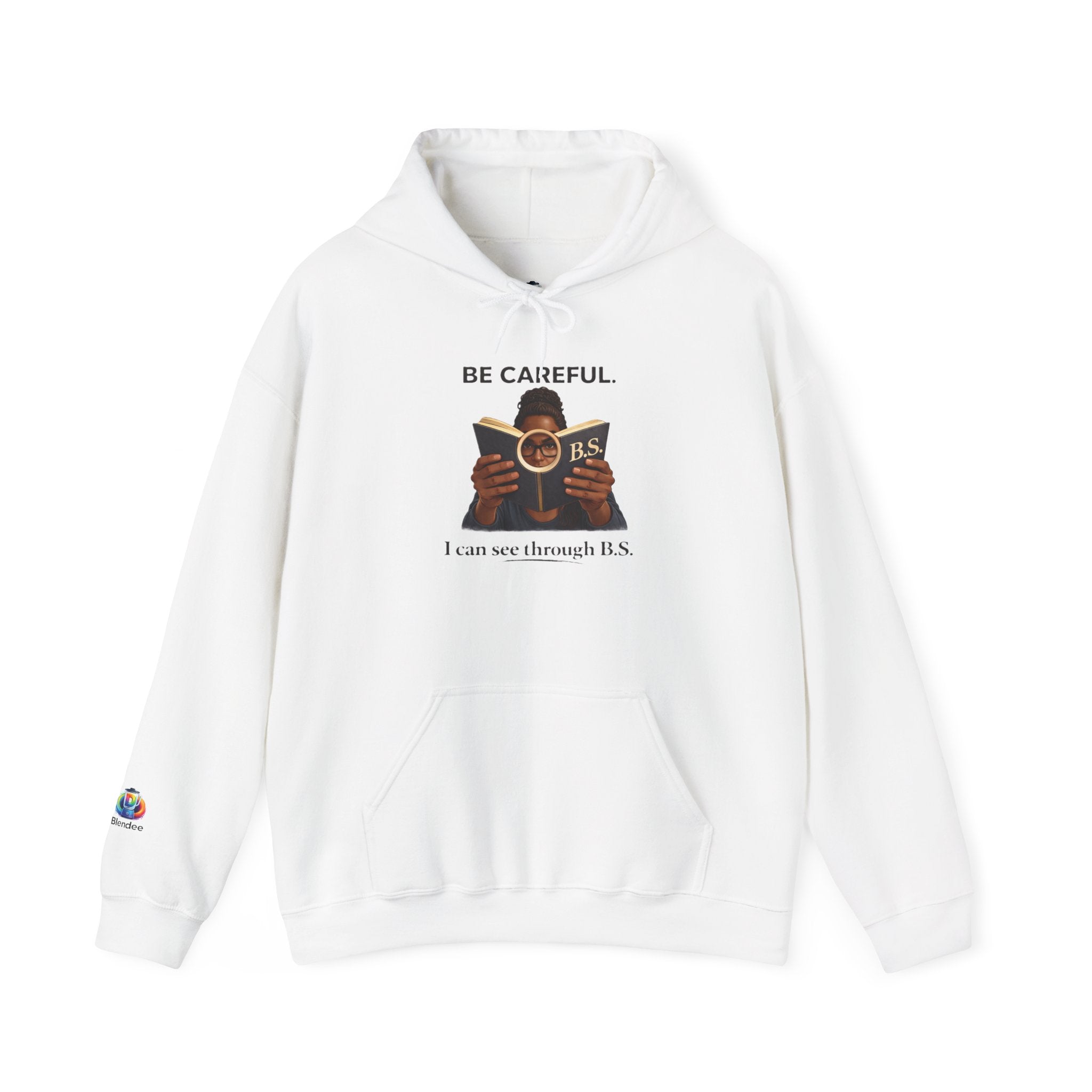 SEE THRU BS Hoodie - (OS) bw
