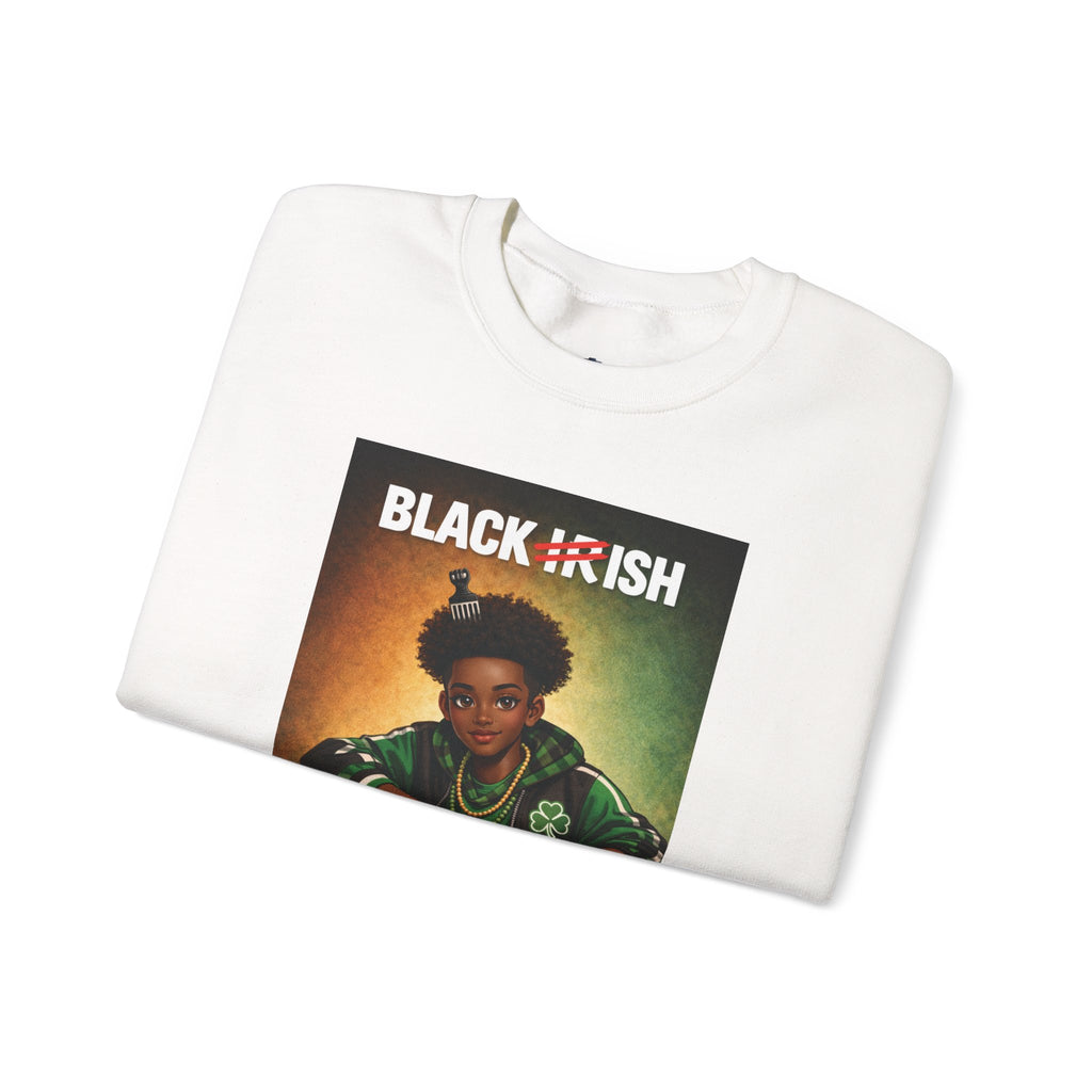 St Patrick's Day Sweatshirt (Blackish) M