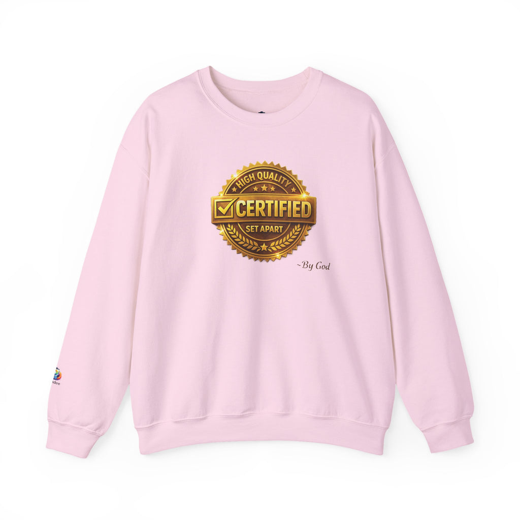 CERTIFIED BY GOD Crewneck Sweatshirt