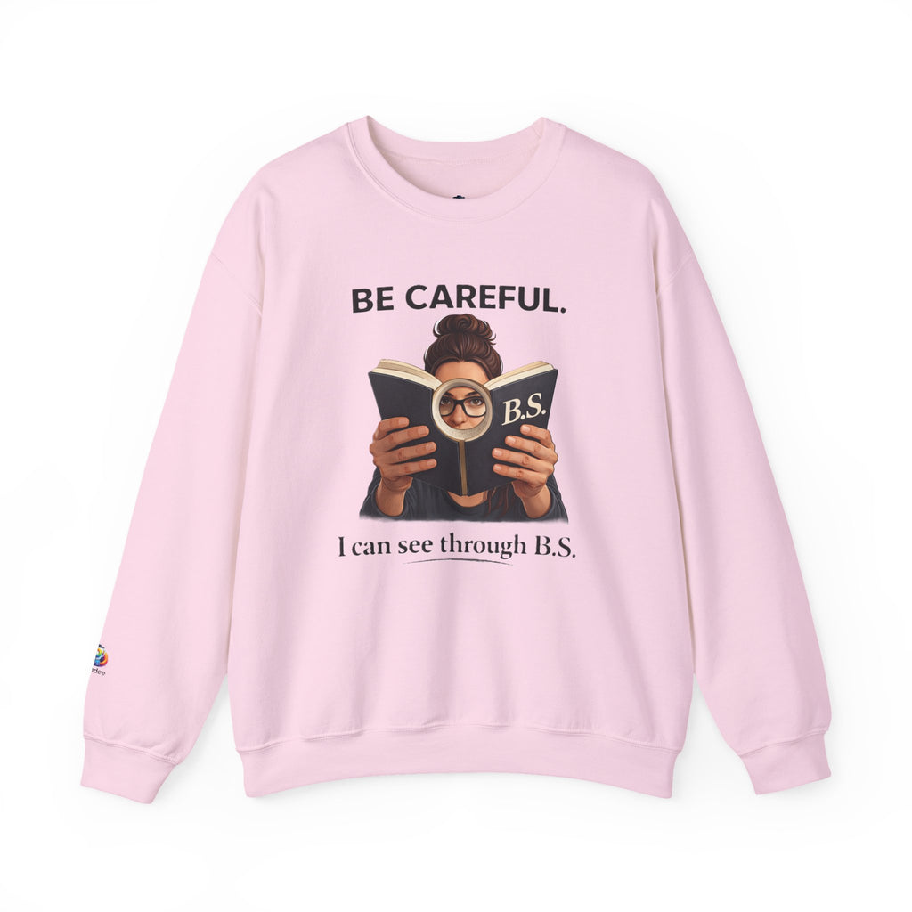 SEE THRU THE BS Crewneck Sweatshirt (OS) ww