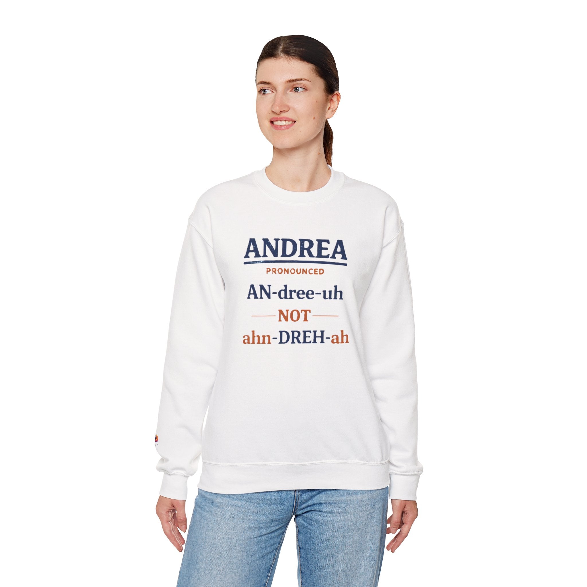 ANDREA (AN-DREE-UH) - Crewneck Sweatshirt