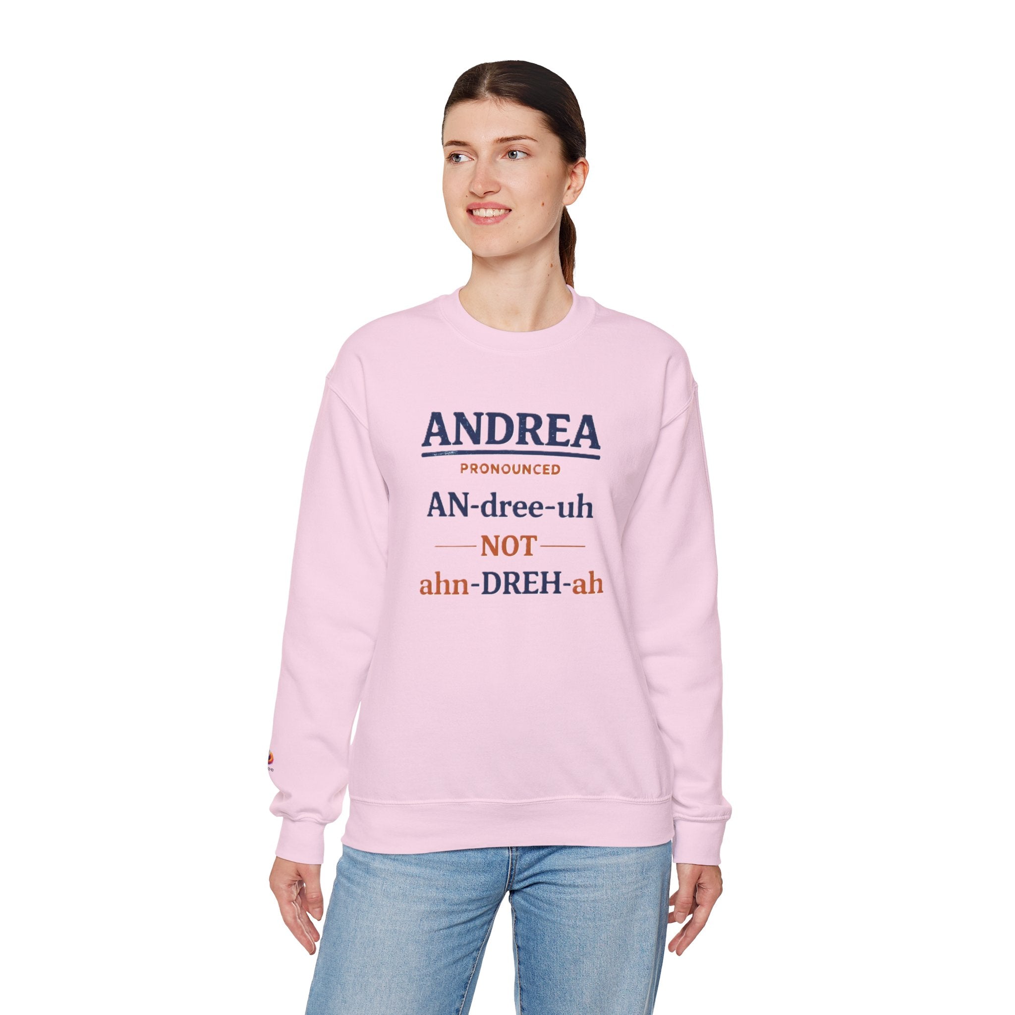 ANDREA (AN-DREE-UH) - Crewneck Sweatshirt