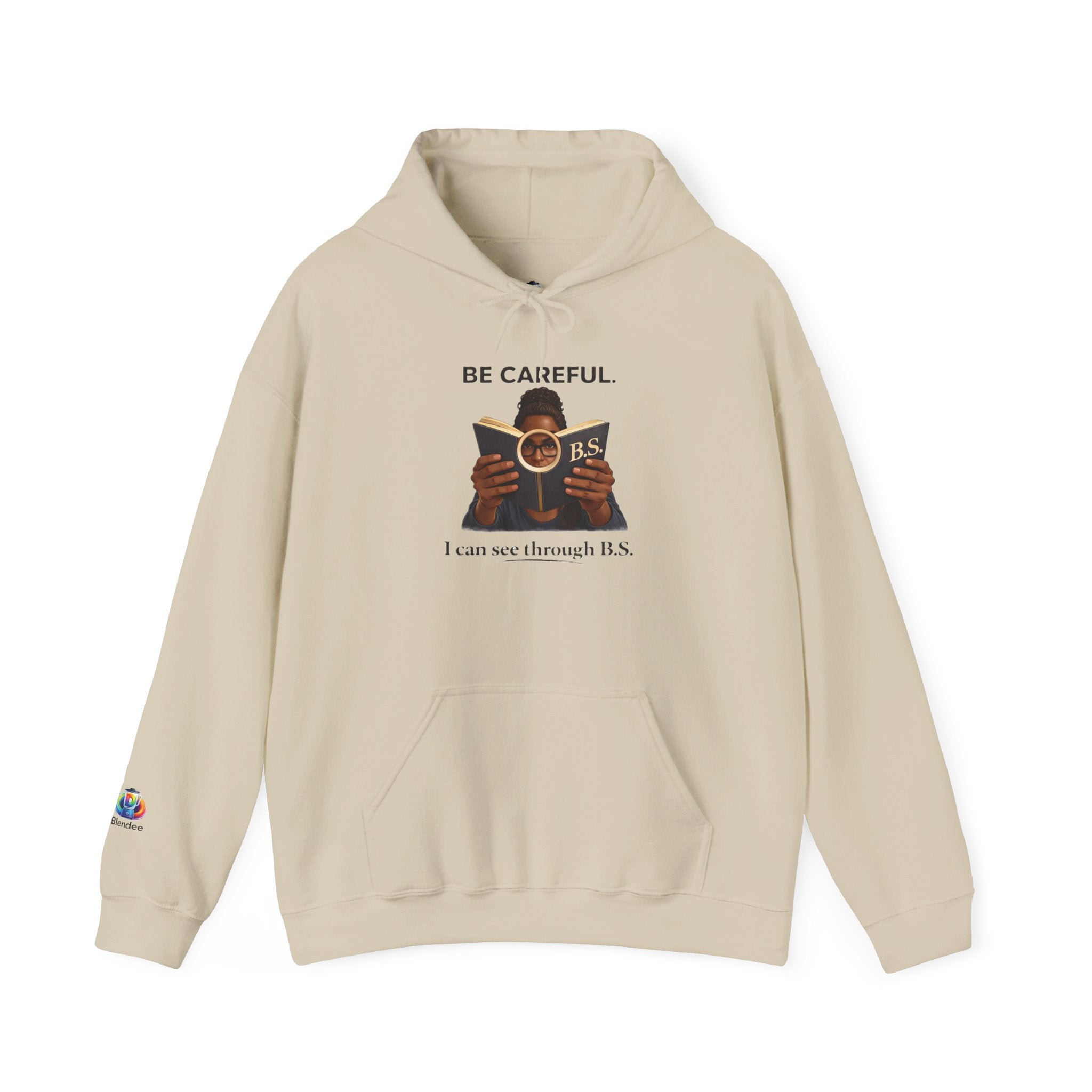 SEE THRU BS Hoodie - (OS) bw