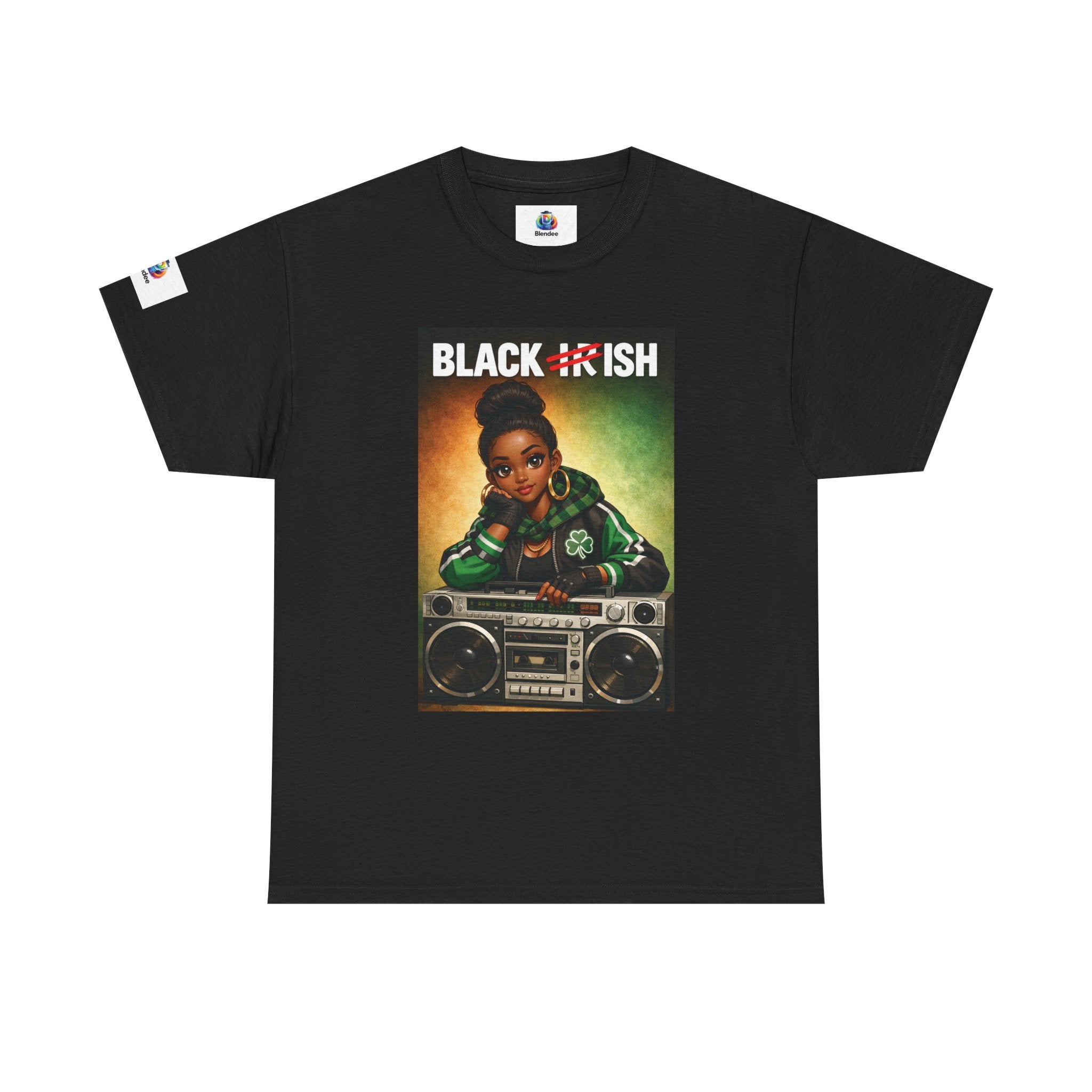 St Patrick's Day - T-shirt (Blackish) F