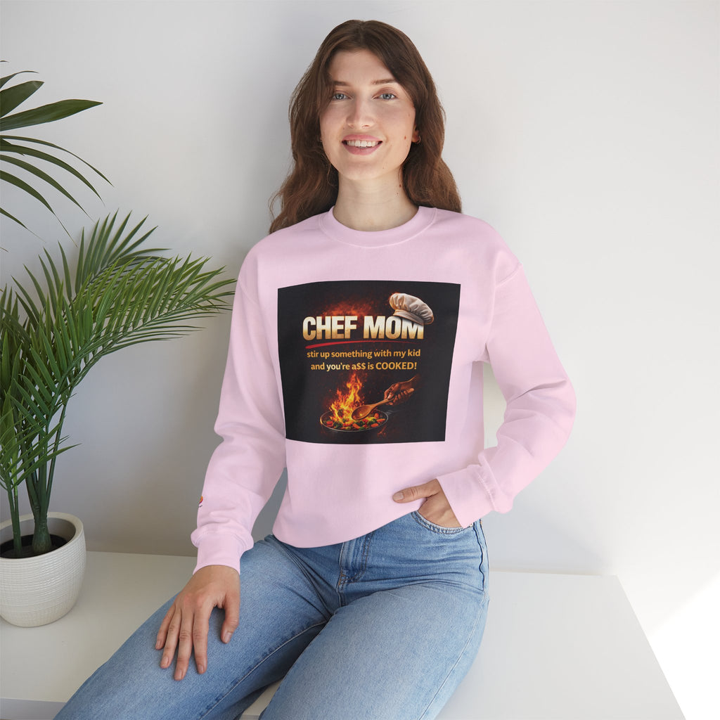 CHEF MOM Crewneck Sweatshirt (OS)