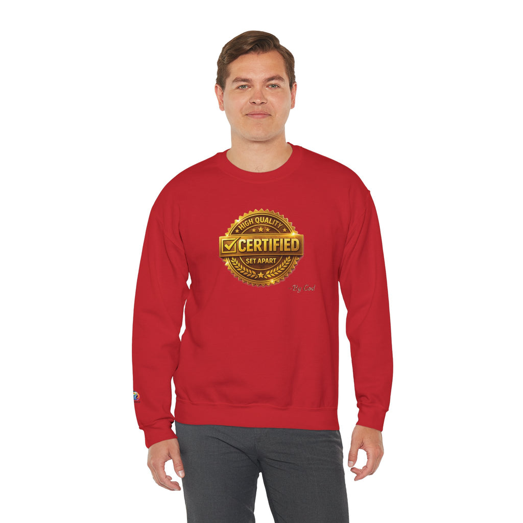 CERTIFIED BY GOD Crewneck Sweatshirt