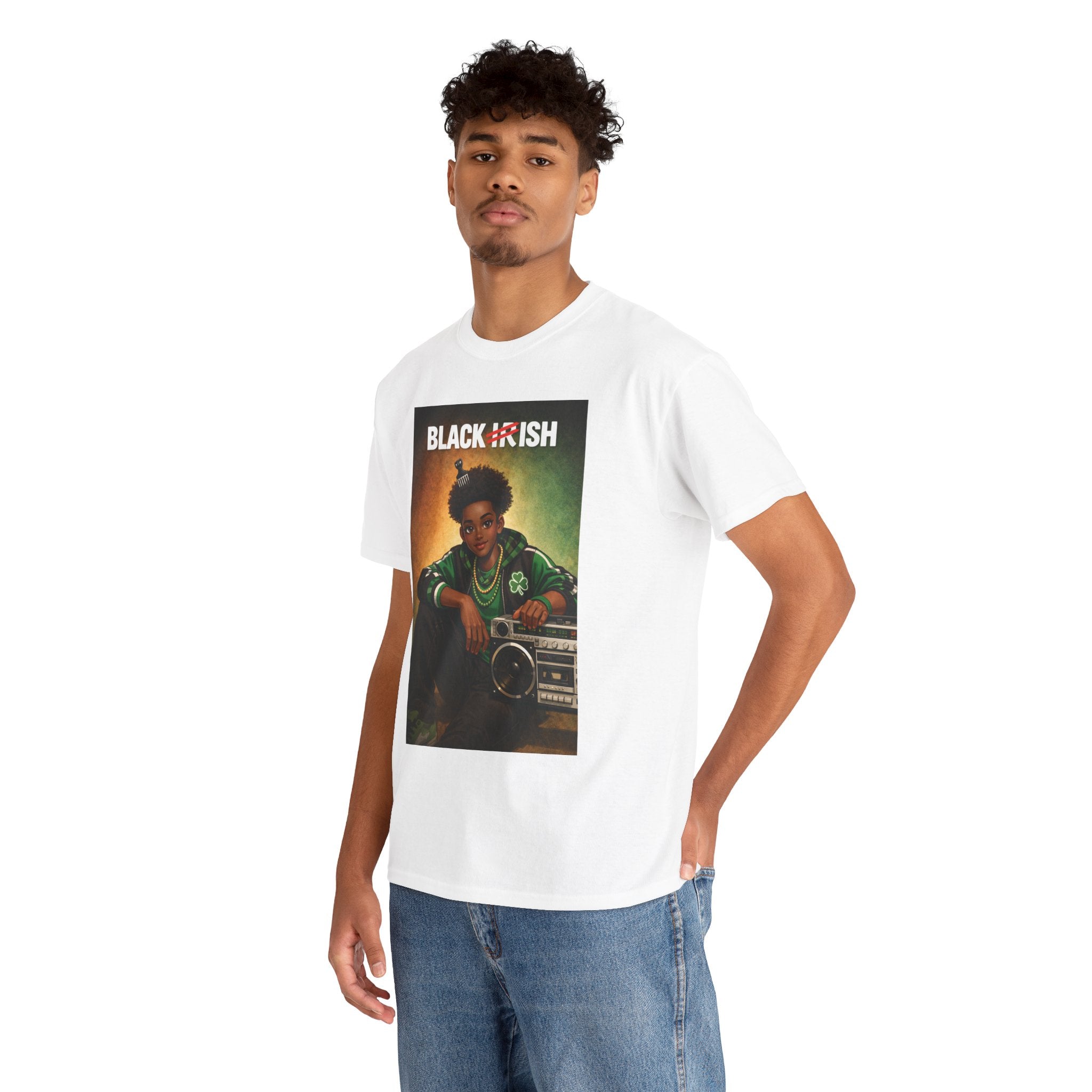 St Patrick's Day - T-shirt (Blackish) M