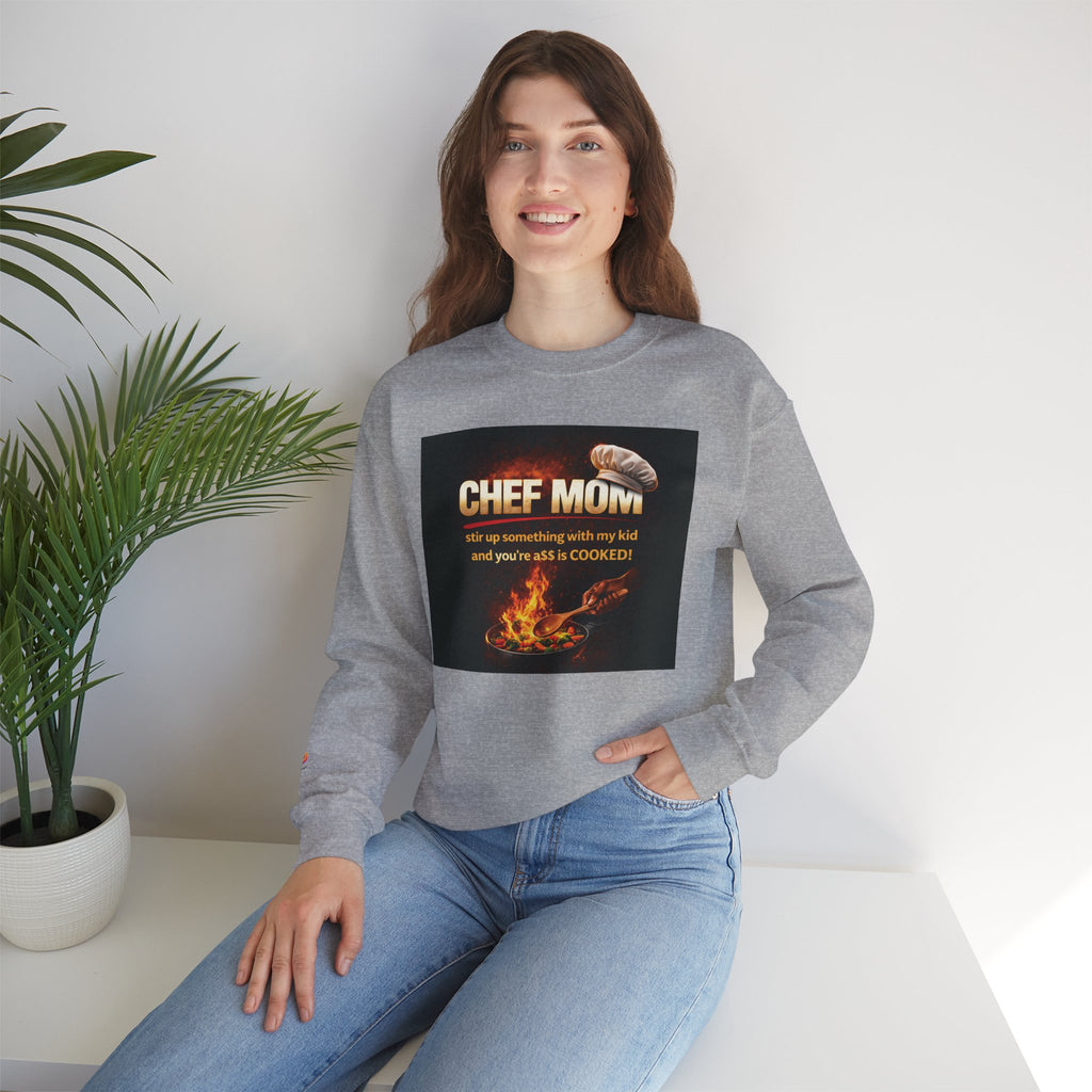 CHEF MOM Crewneck Sweatshirt (OS)