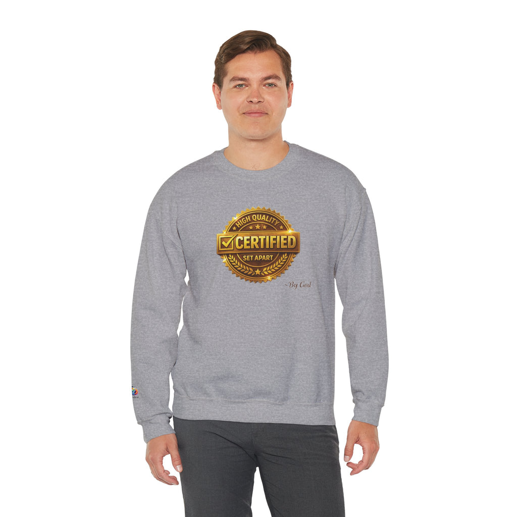 CERTIFIED BY GOD Crewneck Sweatshirt