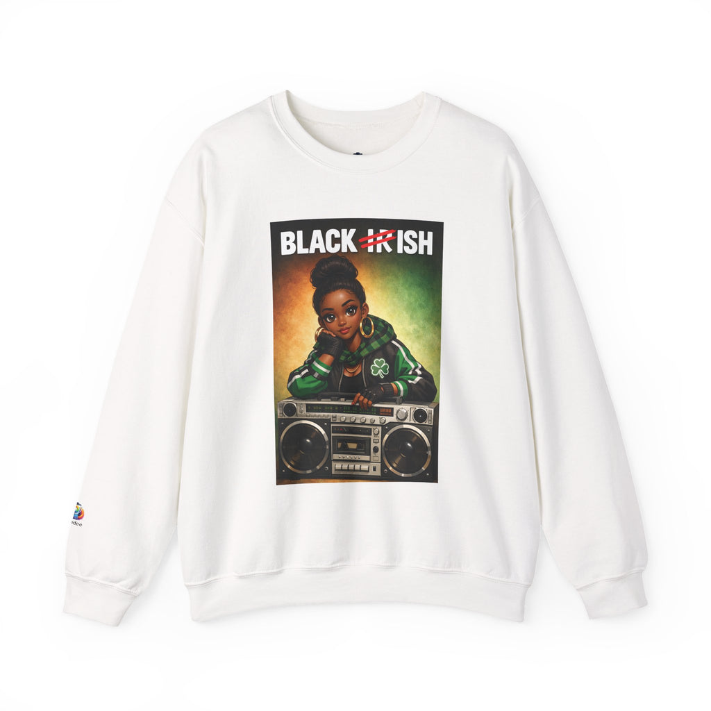 St Patrick's Day Sweatshirt (Blackish) F