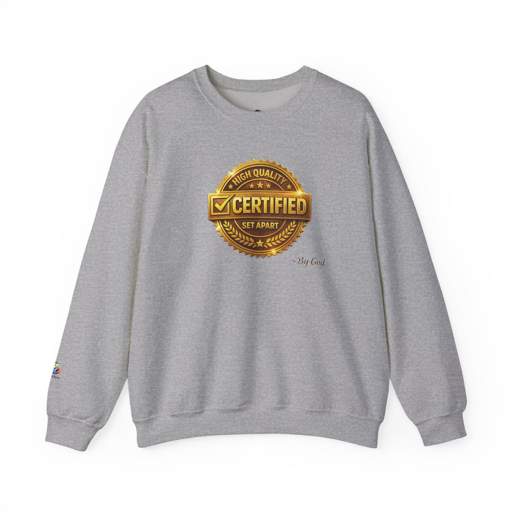 CERTIFIED BY GOD Crewneck Sweatshirt
