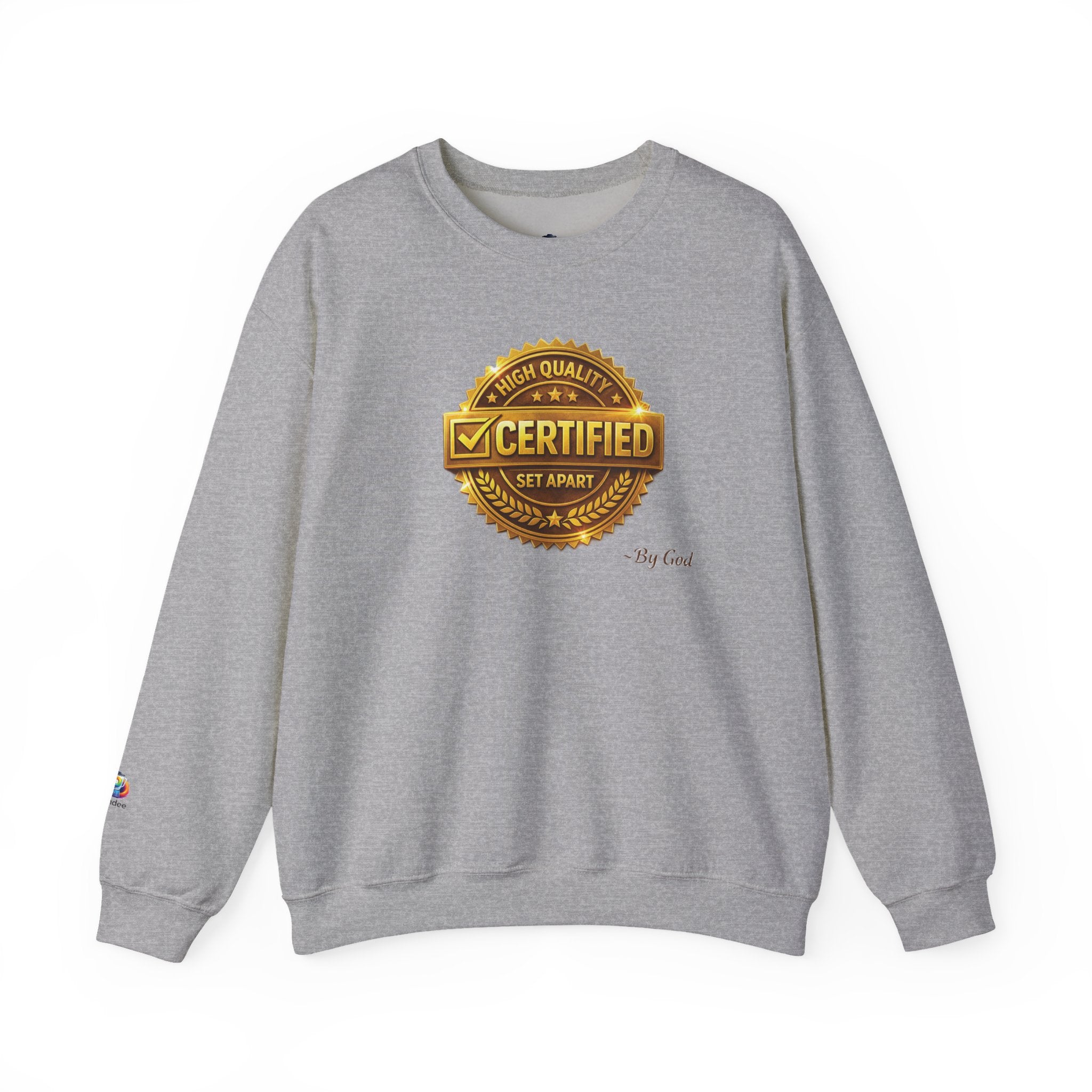 CERTIFIED BY GOD Crewneck Sweatshirt