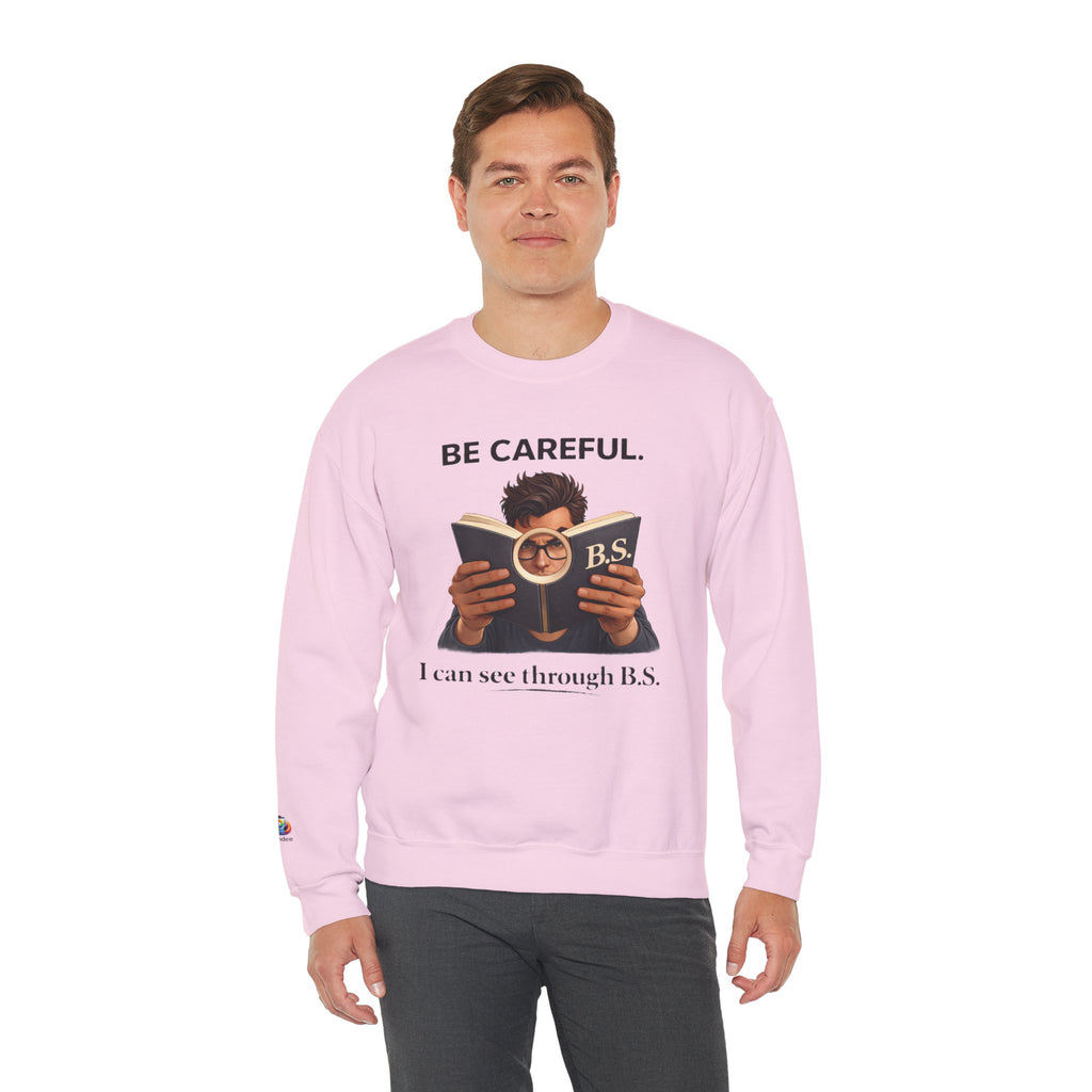 SEE THRU THE BS Crewneck Sweatshirt (OS) wm